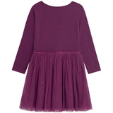 Robe Danamade DLINA Filles Manches longues avec Sequins Étoiles - Baie