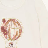 Hust and Claire Long-Sleeved T-Shirt HCAnna Cotton Blend - Sugar