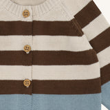 Hust and Claire Knit Cardigan HCCall Cotton - Iron Blue