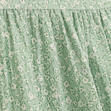 Danamade DTALINA Girls Short Ruffled Sleeves Floral Print Dress โ Mint
