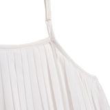 Danamade DUALDA Girls Spaghetti Straps Pleated Dress β Multicolor