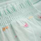 MINYMO Woven Pants Cotton - Wan Blue