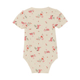 CELAVI Short-Sleeved Jersey Body Viscose Cotton Blend - Powder Pink