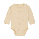 FIXONI Long-Sleeved Jersey Body Organic Cotton Blend - Sand Biscotti