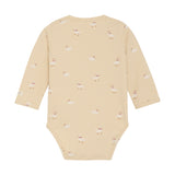 FIXONI Long-Sleeved Jersey Body Organic Cotton Blend - Sand Biscotti