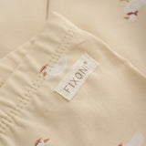 FIXONI Jersey Leggings Organic Cotton Blend - Sand Biscotti