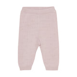 FIXONI Knitted Pants Organic Cotton - Rose Hushed Violet