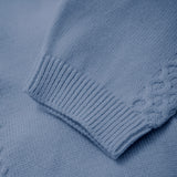 FIXONI Knitted Pants Organic Cotton - Grey Flint Stone