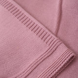 FIXONI Knitted Pants Viscose Cotton Blend - Nostalgia Rose