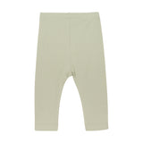 FIXONI Ribbed Leggings Cotton Blend - Grey Desert Sage