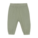 FIXONI Striped Pants Organic Cotton - Grey Desert Sage