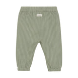 FIXONI Striped Pants Organic Cotton - Grey Desert Sage