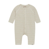 HUTTELIHUT Ribbed Romper Cotton Blend - Brown Irish Cream
