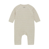HUTTELIHUT Ribbed Romper Cotton Blend - Brown Irish Cream