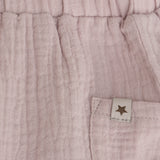 HUTTELIHUT Muslin Pants Cotton - Purple Cloud Gray