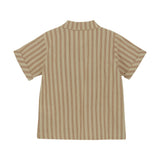 HUTTELIHUT Short-Sleeved Shirt Organic Cotton - Brown Irish Cream