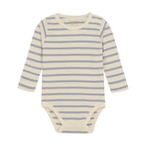 FIXONI Striped Long-Sleeved Body Cotton - Blue Weathervane