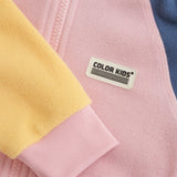 COLORKIDS Fleece Jacket Polyester - Pink Coral Blush