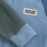 COLORKIDS Fleece Jacket Polyester - Blue Faded Denim