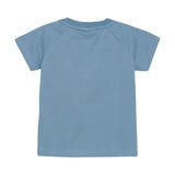 COLORKIDS Short-sleeved Jersey T-shirt Organic Cotton - Blue Faded Denim