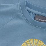 COLORKIDS Short-sleeved Jersey T-shirt Organic Cotton - Blue Faded Denim