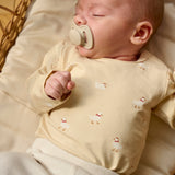 FIXONI Knitted Pants Organic Cotton - Sand Eggnog