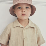 HUTTELIHUT Muslin Shirt Cotton - Brown Irish Cream