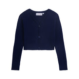 Danamade DMILOU Long Sleeves Ribbed Cardigan - Navy