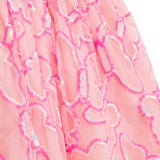 Danamade DHADIA Girls Butterfly Sequined Tutu Skirt - Neon Pink
