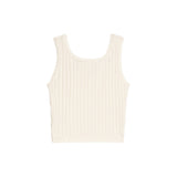 Danamade DYAEL Sleeveless Ribbed Top - Ivory for MOM