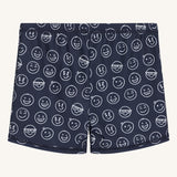 Hust and Claire Swim Shorts HCHaki Blues Drawstring Smiley
